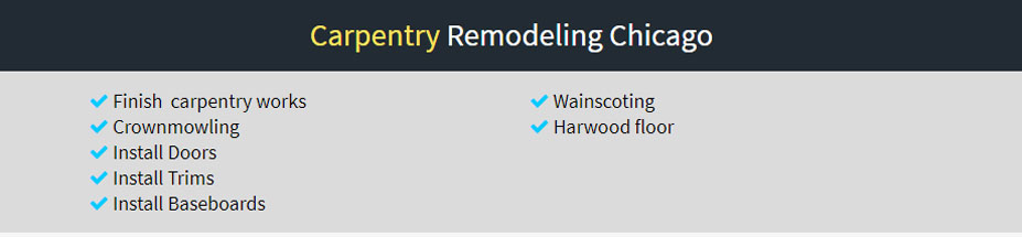 Carpentry Remodeling & Renovation Contractor